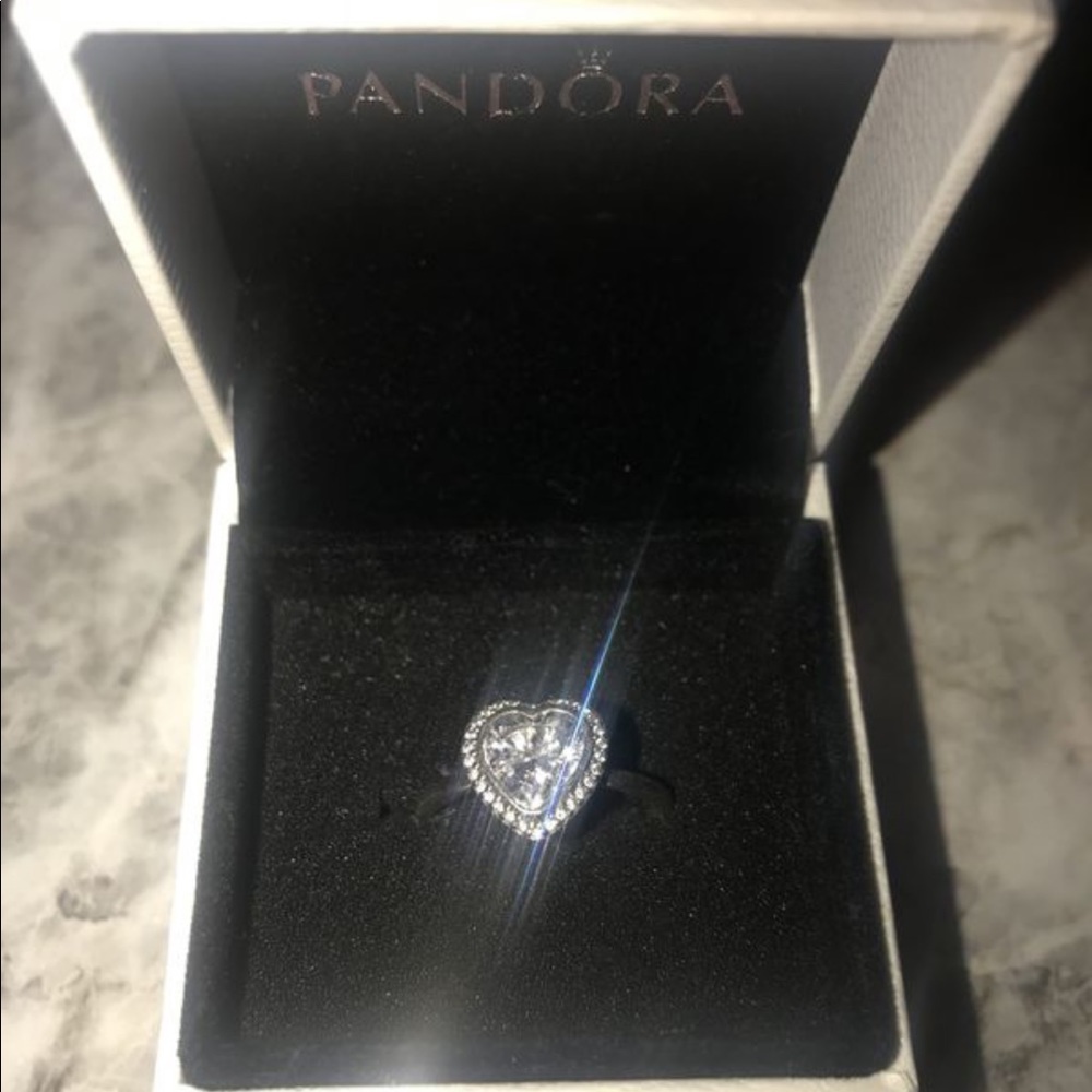 Pandora Ring • Heart ring • Size 5.2